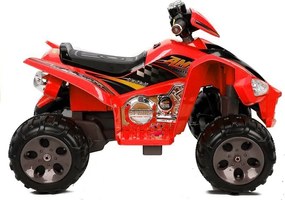 LEAN CARS Štvorkolka na batérie Big Wheels Red