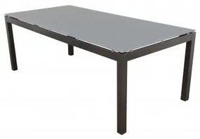 Doppler SALERNO ACTIVE káro -záhradná hliníková súprava 4+1