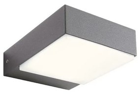 Redo 9560 - LED Vonkajšie nástenné svietidlo CUBE LED/7W/230V 3000K IP54 antracit