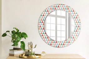 Geometrický vzor Okrúhle zrkadlo s motívom