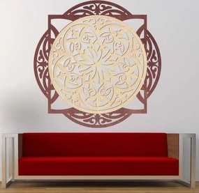 SENTOP | Drevený dekoratívny obraz s elegantným vzorom - mandala I SENTOP PR0304