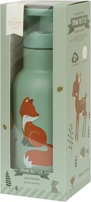 Nerezová fľaša na pitie lesní priatelia