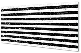 Nástenný panel  Škvrny zebra pruhy 125x50 cm