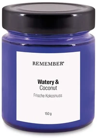 Vonná sójová sviečka doba horenia 35 h Watery &amp; Coconut – Remember