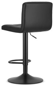 Barová stolička PROT - ekokoža čierna / základňa čierna x 2 9401 71 00 00