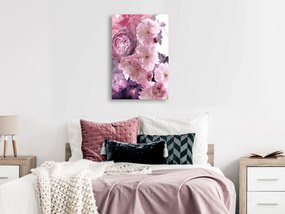 Artgeist Obraz - Fan of Flowers (1 Part) Vertical Veľkosť: 40x60, Verzia: Premium Print