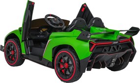 Ramiz Lamborghini Veneno vozidlo Zelená