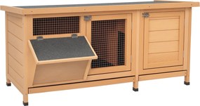 PawHut Klietka pre malé zvieratá s podnosom a asfaltovou strechou 112 x 50 x 54 cm | Aosom