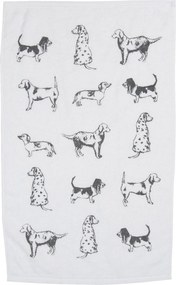 Kuchynský froté uterák Dog Love - 40 * 66 cm