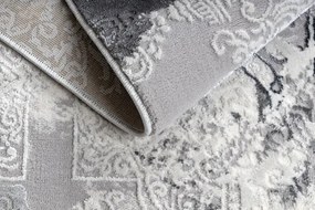 Koberec ALLURE 5715 svetlosivý / biely