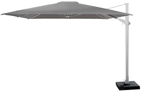 Siesta premium slnečník tmavo sivý 300x300 cm