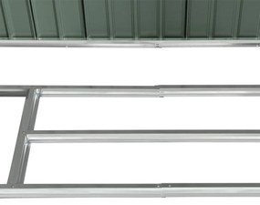 Záhradný domček na náradie, 267 x 181 cm, tmavozelený