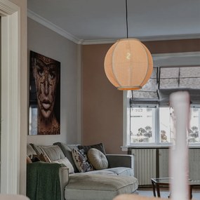 Orientálne závesné svietidlo prírodné 46 cm - Rob