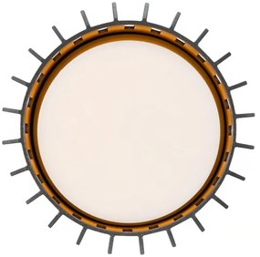 Nordlux - Vonkajšie stropné svietidlo ALUDRA 1xE27/15W/230V antracit