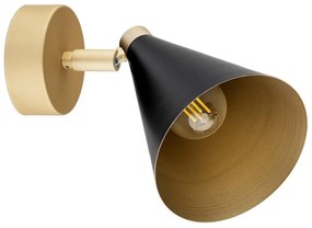 Argon 8279 - Bodové svietidlo LUCINDA 1xE14/7W/230V čierna/zlatá