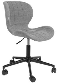 Sivá kancelárska stolička Zuiver OMG
