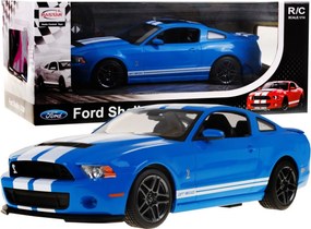 Ford Shelby Mustang GT500 modrý RASTAR 1:14 RC auto na diaľkové ovládanie + ovládač