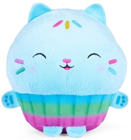 Gábinin Kúzelný Domček Mačička Muffin 25 cm, modrá, plyš