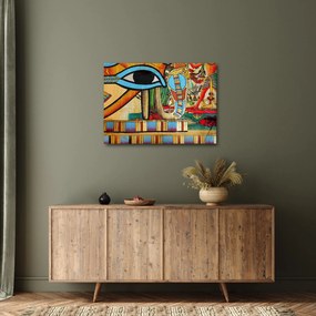 Obraz s egyptskými motívmi (70x50 cm)