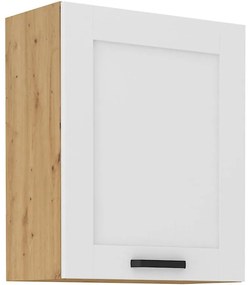 Kuchynská skrinka LUNA biely mat/artisan  60g-72 1f