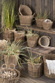 IB LAURSEN Prútený obal na kvetináč Rattan 39 cm