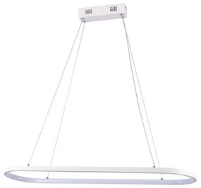 LED Luster na lanku LED/24W/230V 4000K biela