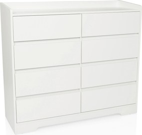 XXXLutz KOMODA, biela, 110/98,5/38 cm MID.YOU - Komody - 001918083401