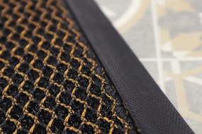 Hamat, Rohožka Blitz 3D 314 Gold – na von aj na doma, 45x75, žltá, chodba / predsieň