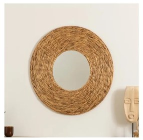 Atmosphera - Nástenné zrkadlo LORENA pr. 75 cm vodný hyacint