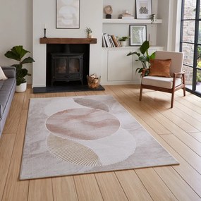 Ružovo-krémový koberec 120x170 cm Creation – Think Rugs