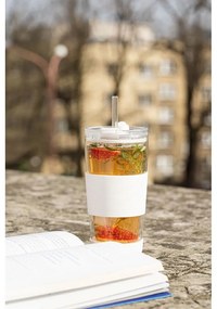 Biely termo hrnček 600 ml Fuori – Vialli Design