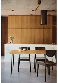 Jedálenský stôl z dubového dreva 160x90 cm Kula - The Beds