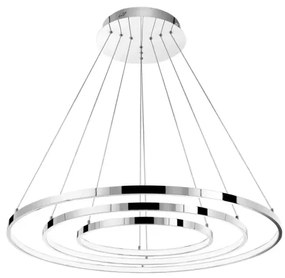 LED luster Aria 135W 80 chrome