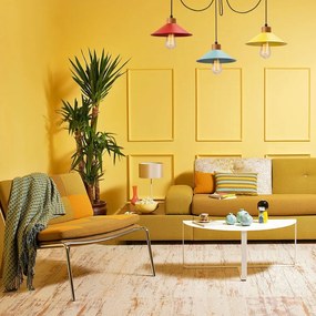 Závesné svietidlo s kovovým tienidlom ø 114 cm Manavgat – Opviq lights