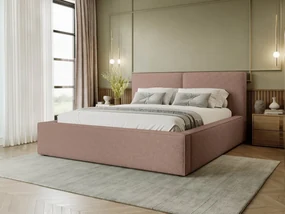 Manželská posteľ Sokoz Boucle, Rozmer postele: 140x200, Poťahy: Coral 45
