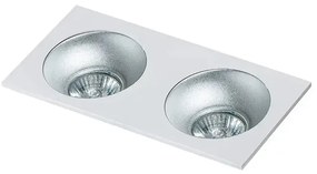 Podľadové svietidlo Hugo 2 Downlight biele