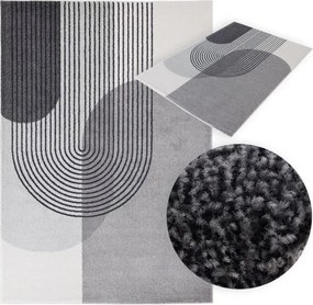 Koberec Muse MU14 sivý Retro