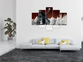 Obraz mlyna (150x105 cm)