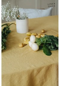 Žlté látkové obrúsky v súprave 4 ks - Linen Tales