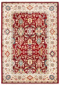 Kusový koberec Baron krémovo červený 120x170cm