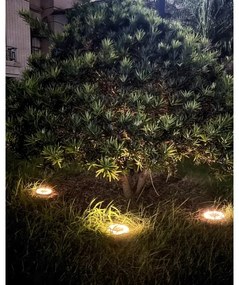 Immax 08496L-SADA 4xLED Vonkajšie solárne osvetlenie so senzorom 0,048W/2V IP68