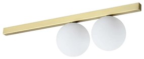 Ideal Lux - LED Stropné svietidlo BINOMIO 2xG9/3W/230V zlatá 328447