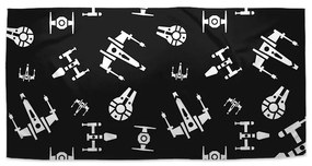 Sablio Uterák Star Wars Vesmírne lode Pattern - 50x100 cm