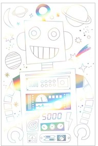 Omaľovánky Space – Meri Meri