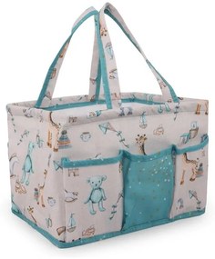 Látkový detský organizér na hračky - Mioli Decor