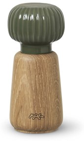 KÄHLER Mlynček s keramickým strojčekom Hammershøi Dark Green 14,5 cm