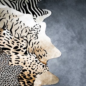 Koberec z kravskej kože zebra - 150 * 250 * 0,3 cm