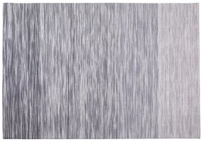 Vlnený koberec 160 x 230 cm sivý KAPAKLI Beliani
