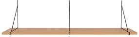 Polica v dekore jaseňa v prírodnej farbe 120 cm Chiba – House Nordic
