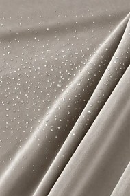 Velúrový záves SHINY béžový 140x270 cm